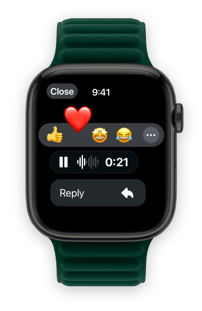 WhatsApp on Apple Watch