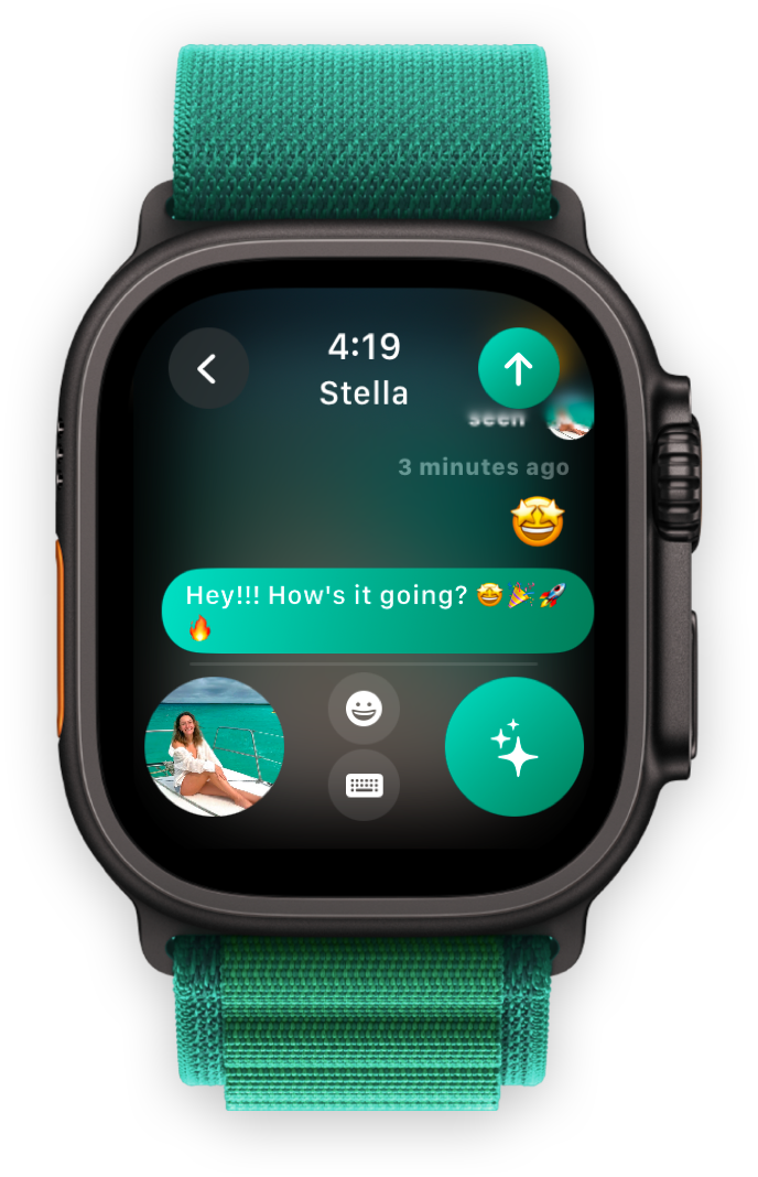 Messages on Apple Watch
